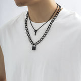 Black Lock Men's Chain