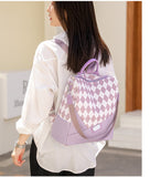 Classic Checkered Backpack