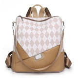 Classic Checkered Backpack