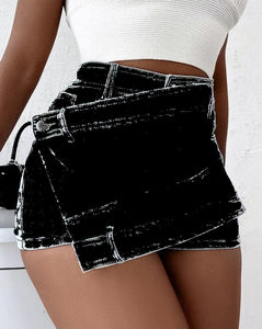 Lisa Fashion Denim Skirt