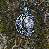 Crow Pendant Necklace